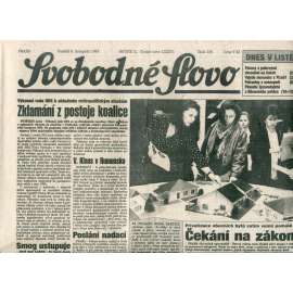 Svobodné slovo (8.11.1993) - noviny