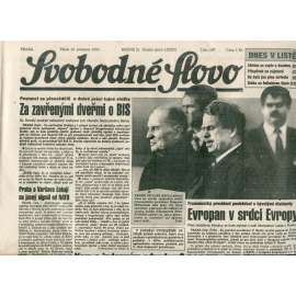 Svobodné slovo (10.12.1993) - noviny