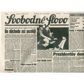 Svobodné slovo (16.12.1993) - noviny
