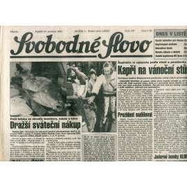 Svobodné slovo (20.12.1993) - noviny