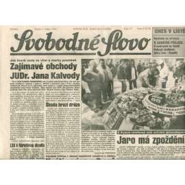 Svobodné slovo (2.4.1993) - noviny
