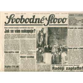 Svobodné slovo (8.4.1993) - noviny