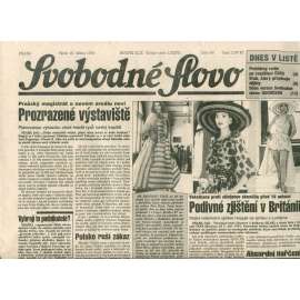 Svobodné slovo (16.4.1993) - noviny