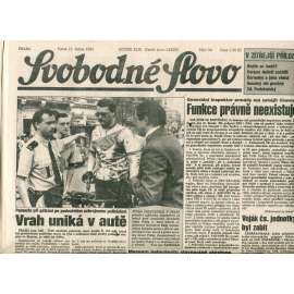 Svobodné slovo (23.4.1993) - noviny