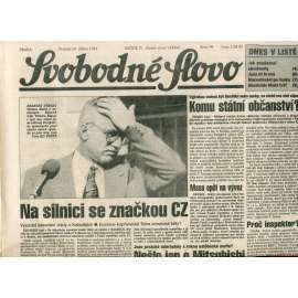 Svobodné slovo (29.4.1993) - noviny
