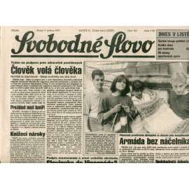 Svobodné slovo (5.5.1993) - noviny