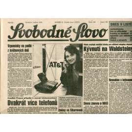 Svobodné slovo (6.5.1993) - noviny