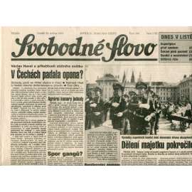 Svobodné slovo (10.5.1993) - noviny