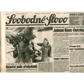 Svobodné slovo (11.5.1993) - noviny