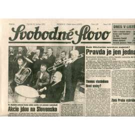 Svobodné slovo (13.5.1993) - noviny