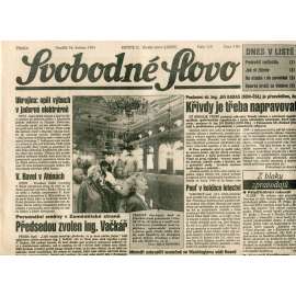 Svobodné slovo (24.5.1993) - noviny