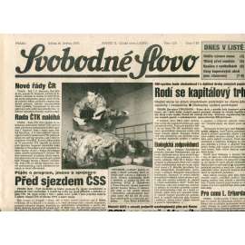 Svobodné slovo (26.5.1993) - noviny