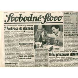 Svobodné slovo (27.5.1993) - noviny