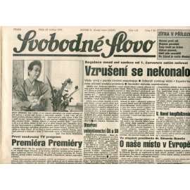 Svobodné slovo (28.5.1993) - noviny