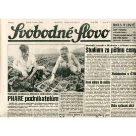 Svobodné slovo (9.6.1993) - noviny
