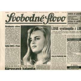 Svobodné slovo (21.6.1993) - noviny