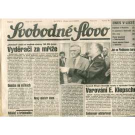 Svobodné slovo (22.6.1993) - noviny