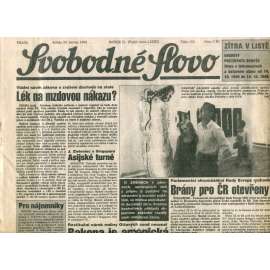 Svobodné slovo (30.6.1993) - noviny