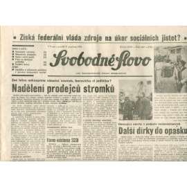 Svobodné slovo (9.12.1991) - noviny