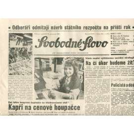Svobodné slovo (16.12.1991) - noviny