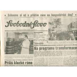 Svobodné slovo (19.12.1991) - noviny