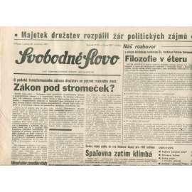 Svobodné slovo (20.12.1991) - noviny
