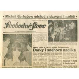 Svobodné slovo (27.12.1991) - noviny