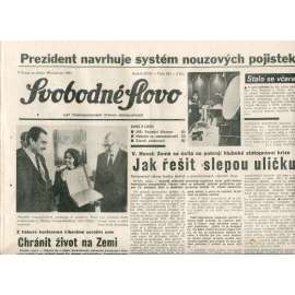 Svobodné slovo (4.12.1991) - noviny