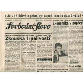 Svobodné slovo (12.11.1991) - noviny
