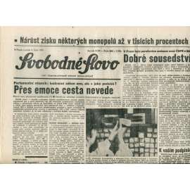 Svobodné slovo (4.10.1991) - noviny