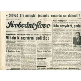 Svobodné slovo (15.10.1991) - noviny