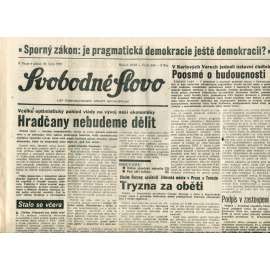 Svobodné slovo (18.10.1991) - noviny