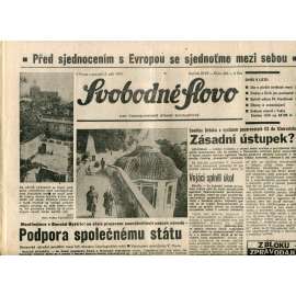 Svobodné slovo (2.9.1991) - noviny