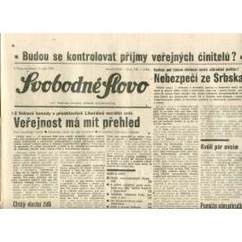 Svobodné slovo (11.9.1991) - noviny
