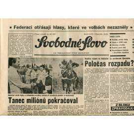Svobodné slovo (16.9.1991) - noviny