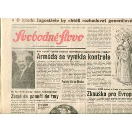 Svobodné slovo (4.7.1991) - noviny