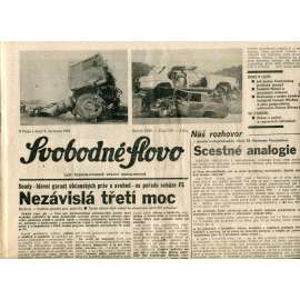 Svobodné slovo (9.7.1991) - noviny
