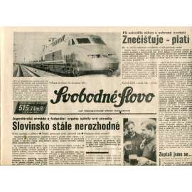 Svobodné slovo (10.7.1991) - noviny