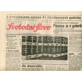 Svobodné slovo (13.7.1991) - noviny