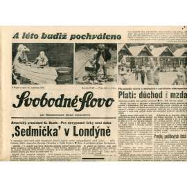 Svobodné slovo (16.7.1991) - noviny
