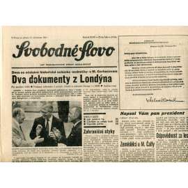 Svobodné slovo (17.7.1991) - noviny