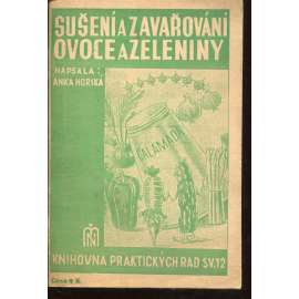 Sušení a zavařování ovoce a zeleniny (kuchařka)