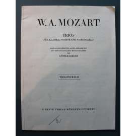 Trios für Klavier, Violine und Violoncello (noty, piano-klavír, housle)