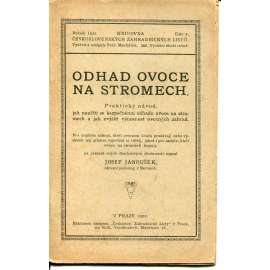Odhad ovoce na stromech (ovocné stromy, ovocnářství)