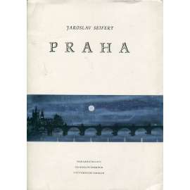 Praha. Výbor veršů z let 1929 -1947 (poezie, ilustrace a podpis Václav Sivko)