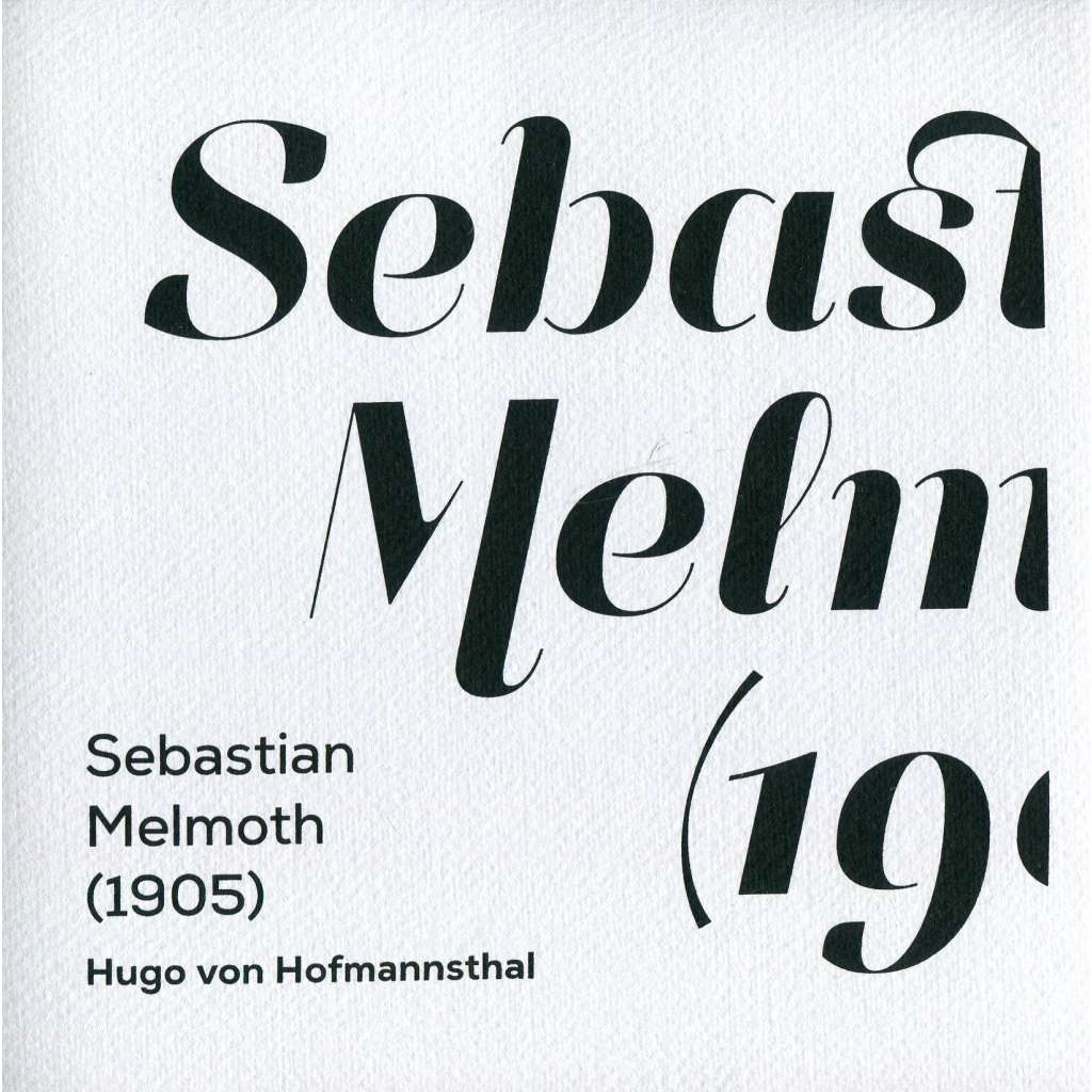 Sebastian Melmoth (1905) [úvaha - Oscar Wilde, ilustrace a podpis Miloslav Moucha]