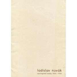 Ladislav Novák. Topologické kresby 1964 - 1980 (soubor kreseb, podpis a sítotisk Ladislav Novák)