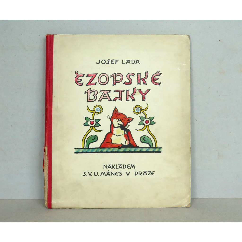 Ezopské bajky (Ezopovy bajky, dětská literatura, ilustrace Josef Lada)