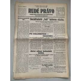Rudé právo (13.10.1929) - 1. republika, staré noviny