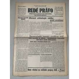 Rudé právo (16.10.1929) - 1. republika, staré noviny